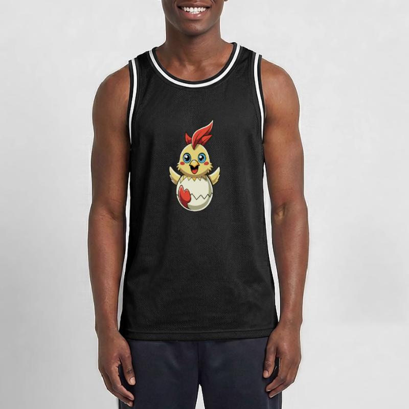 Happy Easter - Easter Chicken - Easter Egg - Gift Men's Basketball Jersey