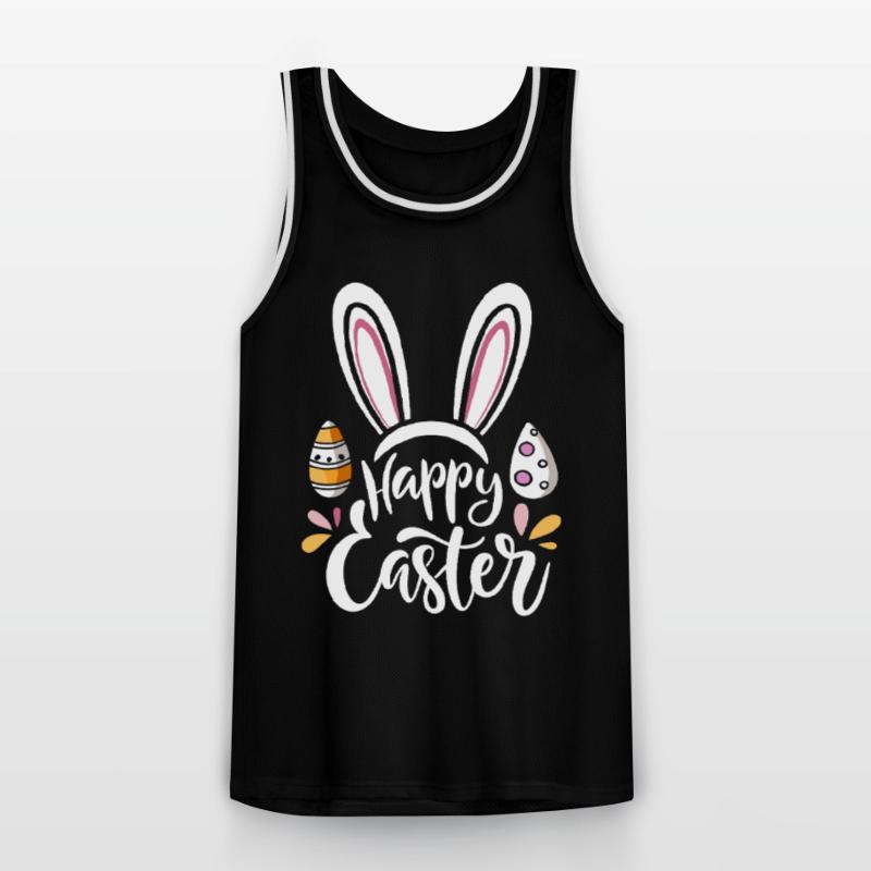 Happy Easter - Easter Bunny - Easter Egg - Gift Men's Basketball Jersey