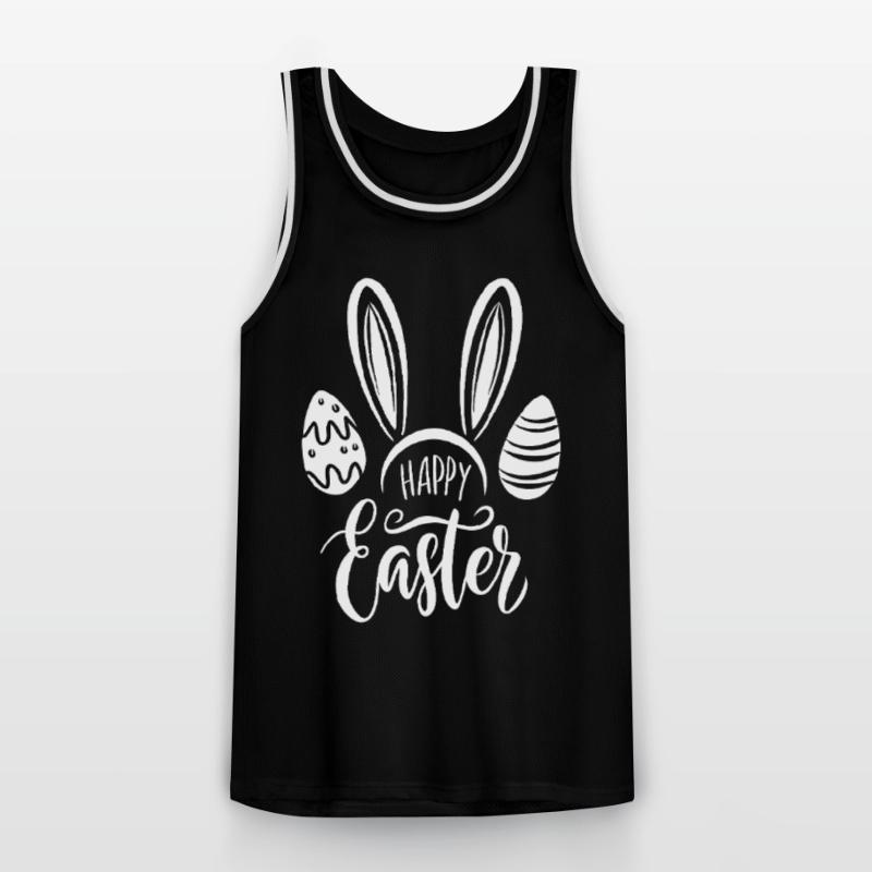 Happy Easter - Easter Bunny - Easter Egg - Gift Men's Basketball Jersey