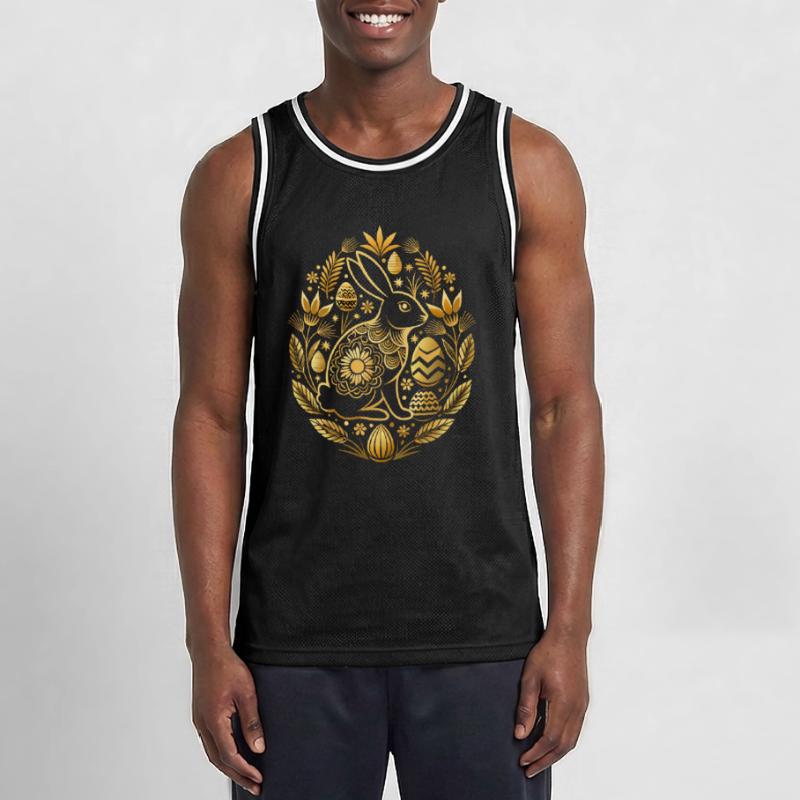 Happy Easter - Easter Bunny - Easter Egg - Gift Men's Basketball Jersey
