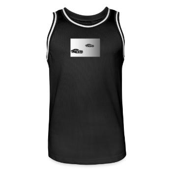 Auto - Maillot de basket Homme - noir/blanc - Devant - AI Model Male 185 dark (185cm)