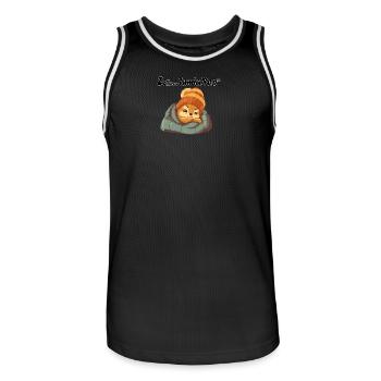 tamia nap - Maillot de basket Homme - noir/blanc - Devant - AI Model Male 185 dark (185cm)