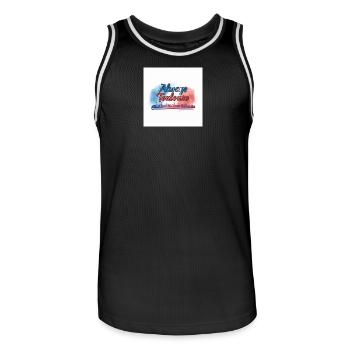 Toujours Toulouse - Maillot de basket Homme - noir/blanc - Devant - AI Model Male 185 dark (185cm)