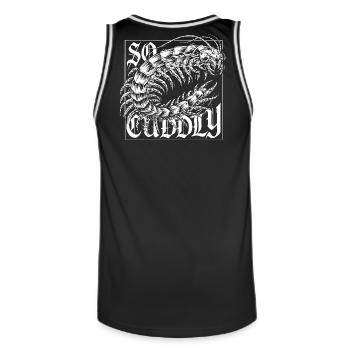 Conception Scolopender - Maillot de basket Homme - noir/blanc - Dos - AI Model Male 185 dark (185cm)