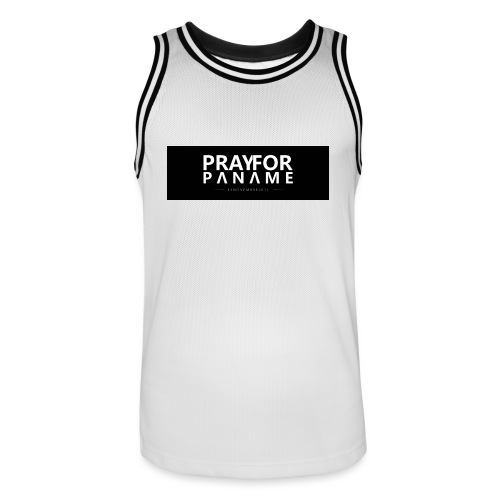 TEE-SHIRT HOMME - PRAY FOR PANAME - Maillot de basket Homme