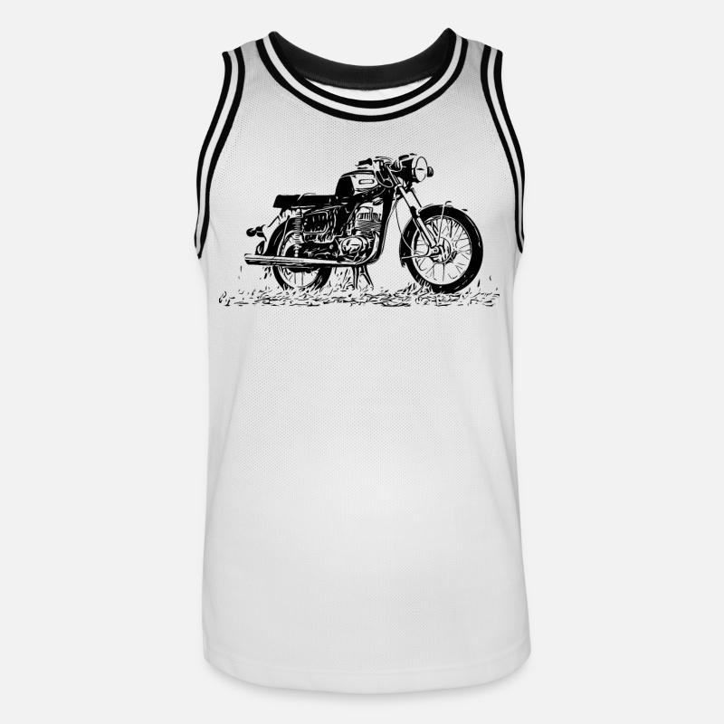 MZ TS 150 | | NRD motorower | | samochodów ciężarowych Technologia - Koszulka koszykarska męska - biały/czarny