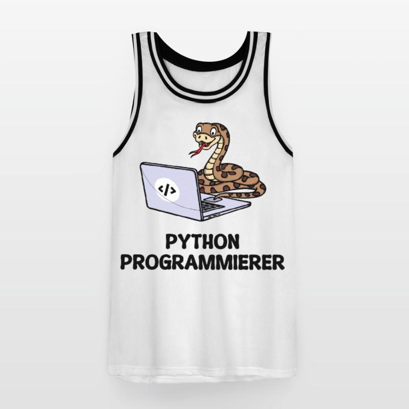 Programmer Computer Code Developer Statement Men's Basketball Jersey