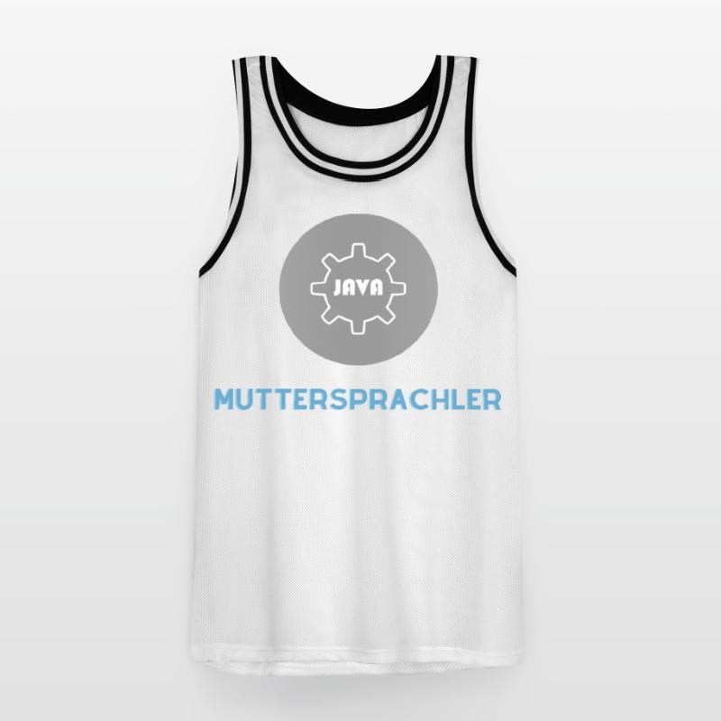 Native speaker: JavaScript Edition Men's Basketball Jersey