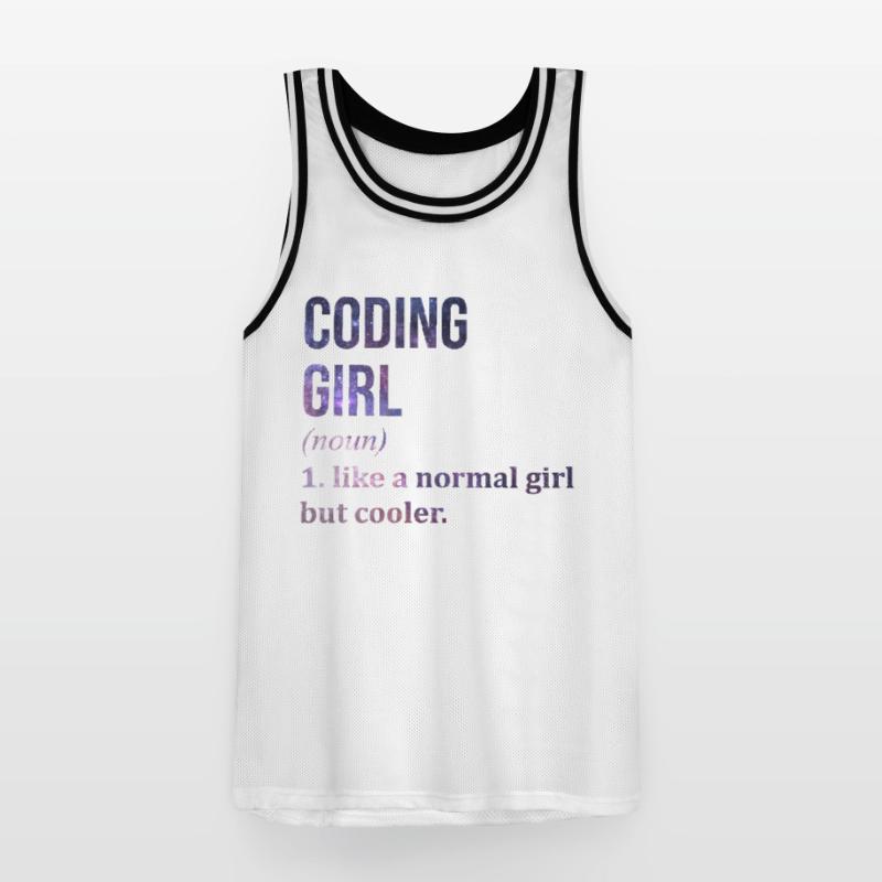 Coding Coding Coding Men's Basketball Jersey