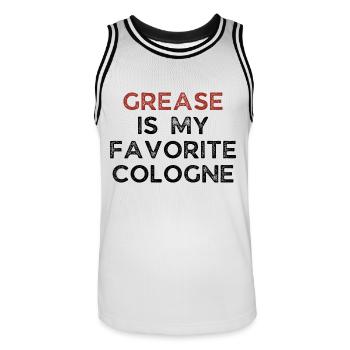 Funny Mechanic Quote | Car Mechanic - Men's Basketball Jersey - white/black - Front - AI Model Male 185 dark (185cm)
