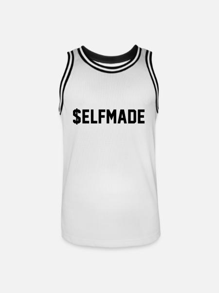 $ELFMADE - Men's Basketball Jersey - white/black