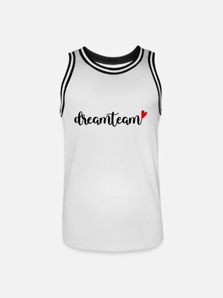 Dream Team - Men's Basketball Jersey - white/black
