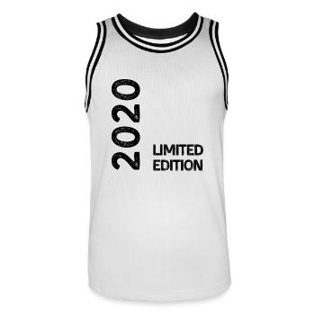 2020 limited edition - Maillot de basket Homme - blanc/noir - Devant - AI Model Male 185 dark (185cm)