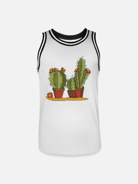 Blumen - Männer Basketball-Trikot - Weiß/Schwarz