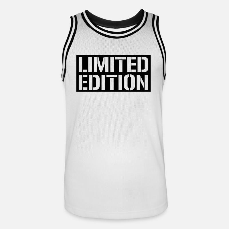 limited edition - Männer Basketball-Trikot - Weiß/Schwarz