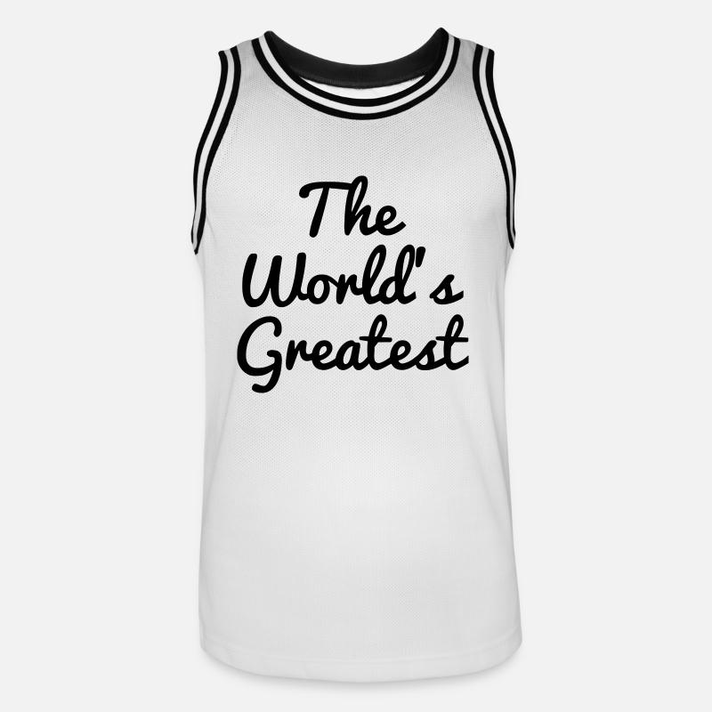 A Personnaliser / Custom / Customiser / Customize - Maillot de basket Homme - blanc/noir