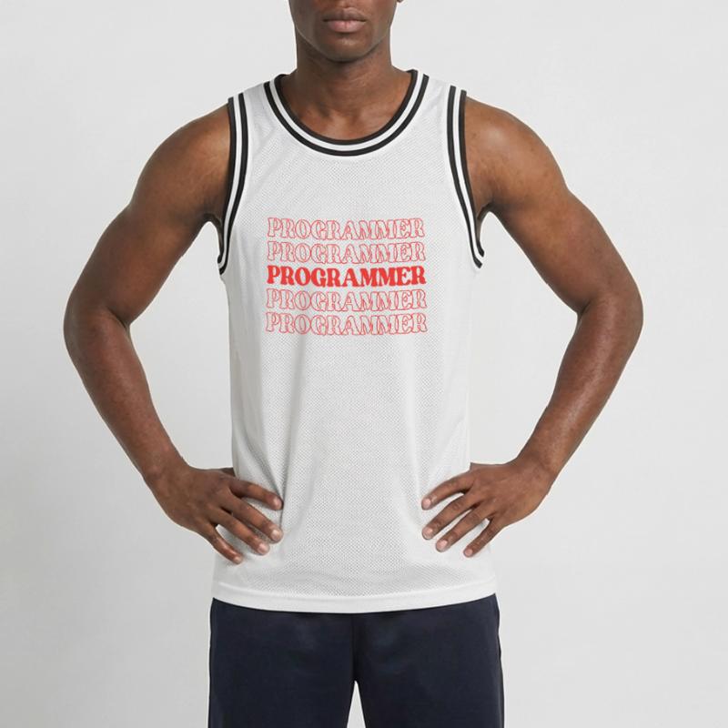 Programmeur Codeur Développeur Codeur Ingénieur logiciel Maillot de basket Homme