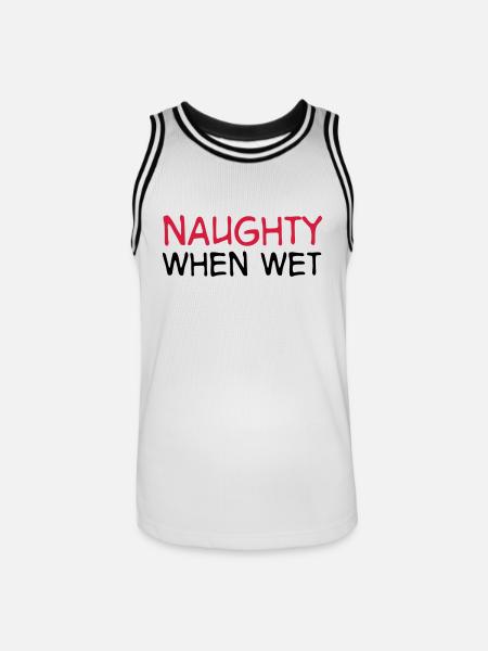 2541614 15549878 natation - Maillot de basket Homme - blanc/noir