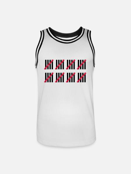 40th Birthday - Men's Basketball Jersey - white/black