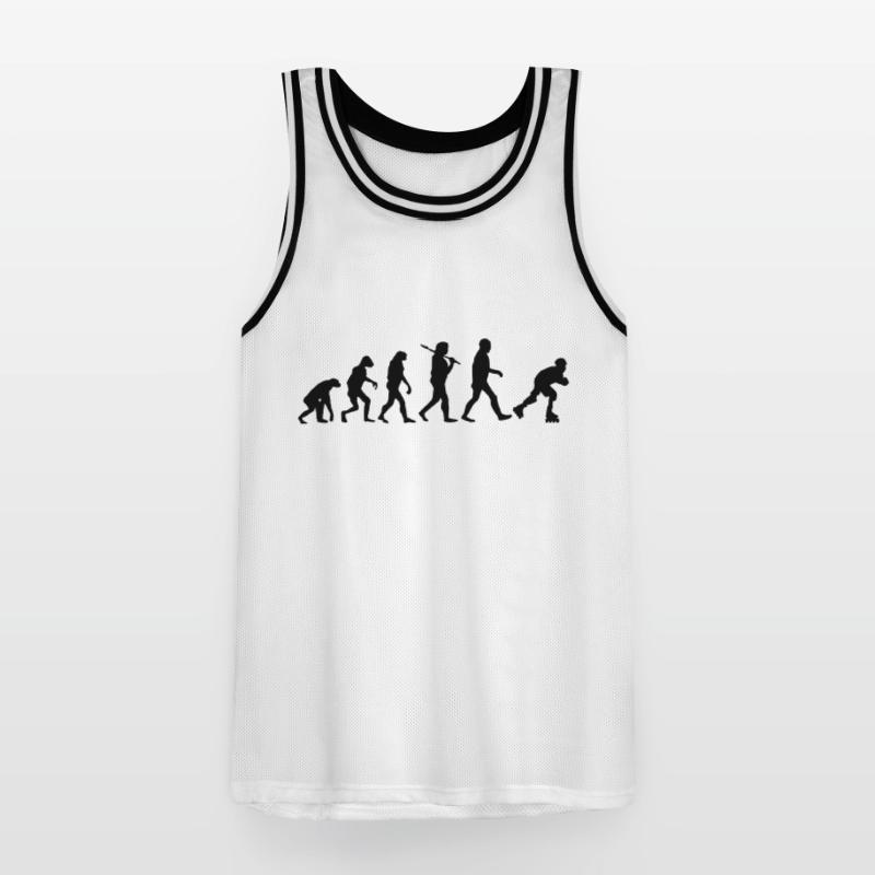 rollers évolution Maillot de basket Homme