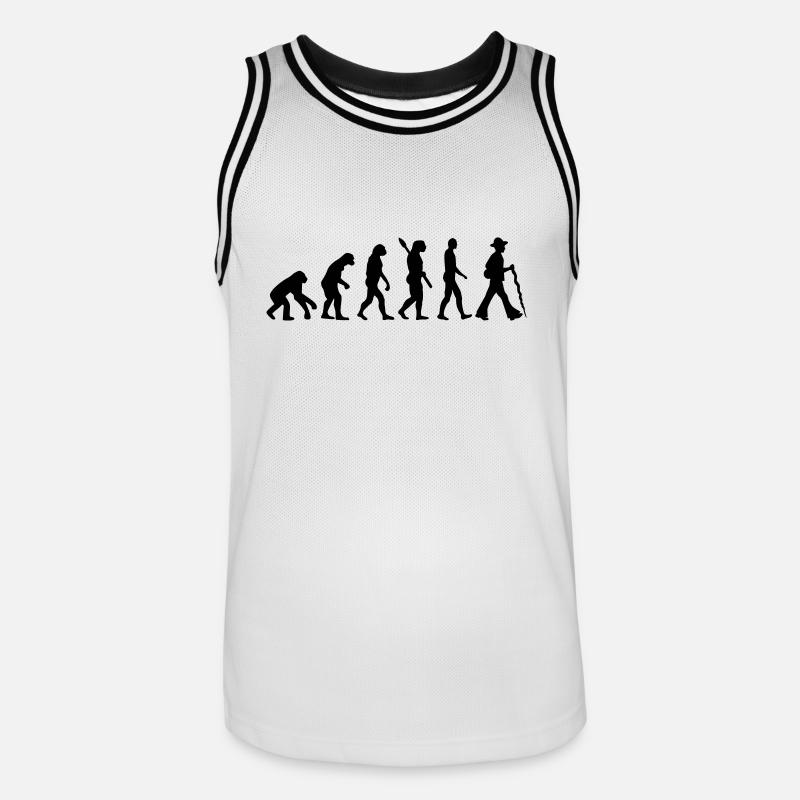 Evolution Carpenter - Men's Basketball Jersey - white/black