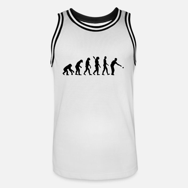 Boule Evolution - Men's Basketball Jersey - white/black