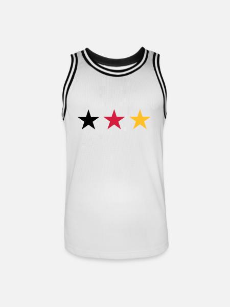 foot - Maillot de basket Homme - blanc/noir