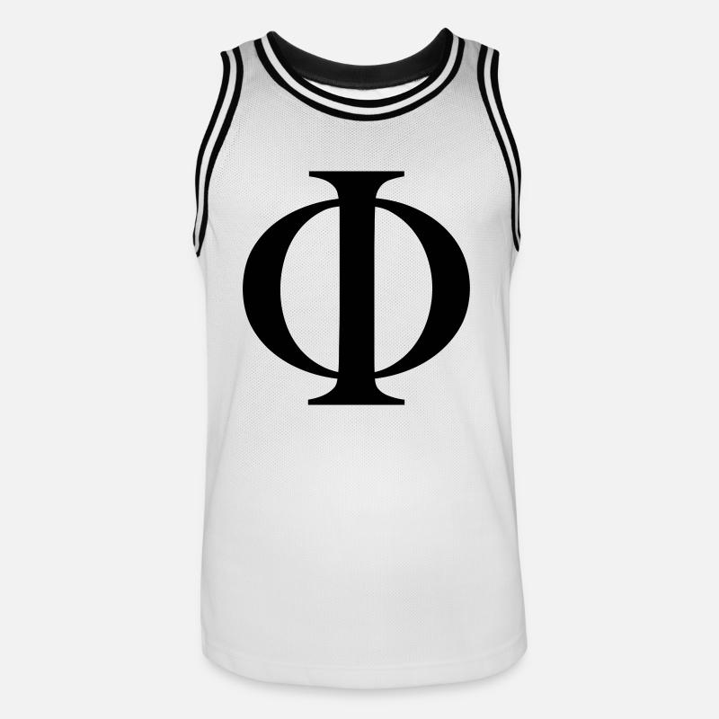phi - Men's Basketball Jersey - white/black
