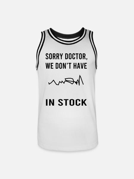 Funny pharmacy quote - Men's Basketball Jersey - white/black