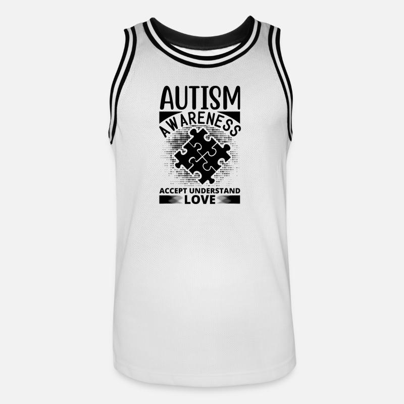 Vibrant pattern on elegant fabric - Men's Basketball Jersey - white/black