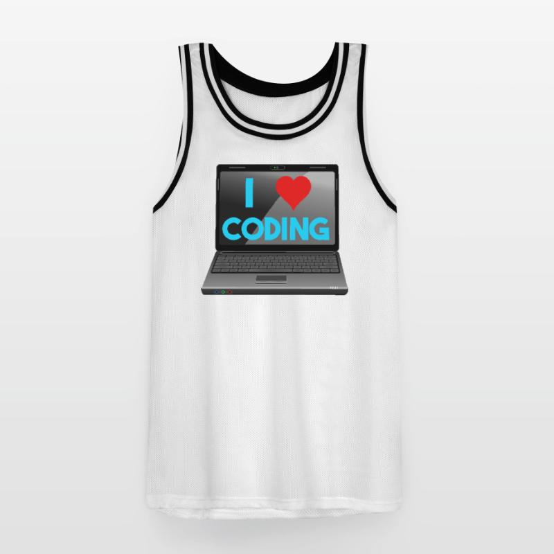 Programming, Programmer, Computer Scientist Men's Basketball Jersey