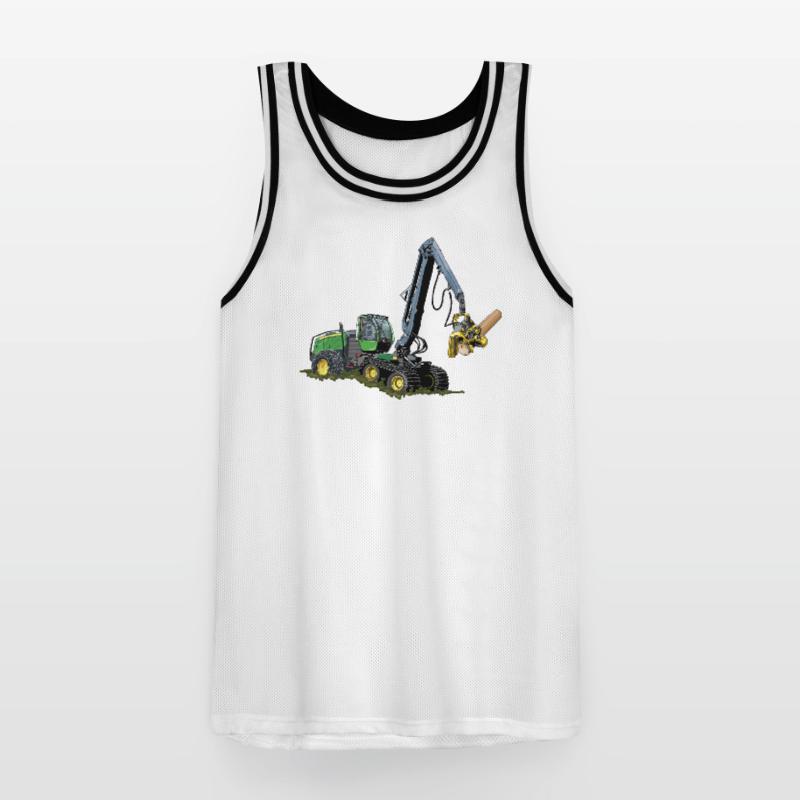 Moissonneuse-batteuse, Moissonneuse-batteuse Maillot de basket Homme