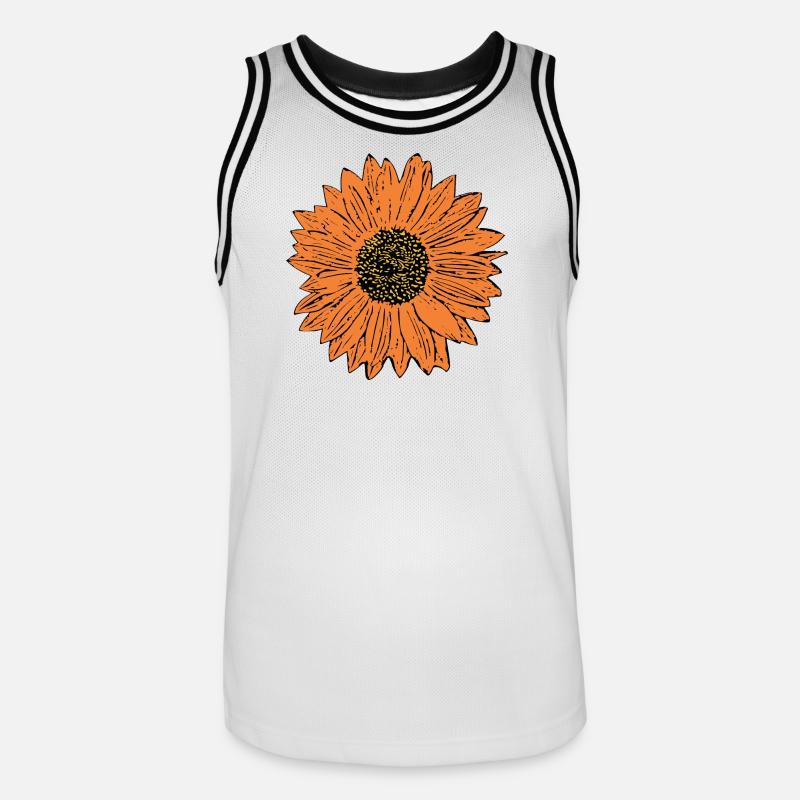 Muttertags Geschenk Mutter Muttertag Geschenkidee  - Männer Basketball-Trikot - Weiß/Schwarz