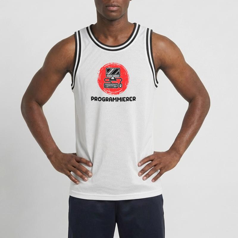 Developer, Programmer, Coden, Computer Science Men's Basketball Jersey