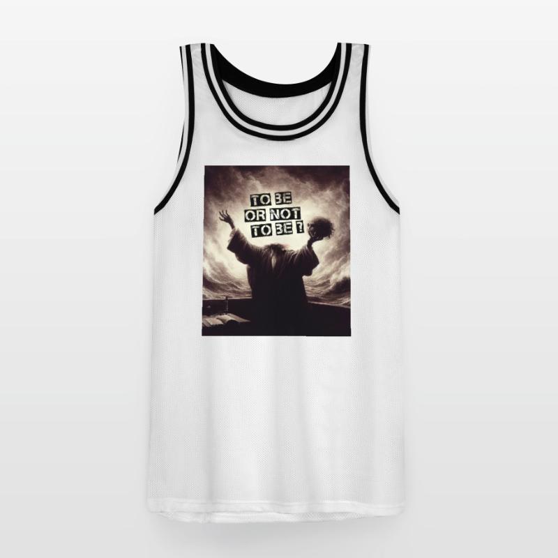 Sein oder nicht sein? Männer Basketball-Trikot