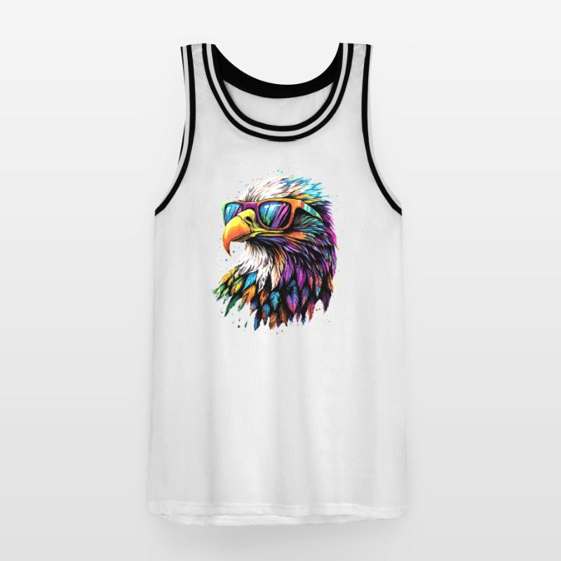 Eagle Bald Eagle Golden Eagle White-tailed Eagle Men's Basketball Jersey