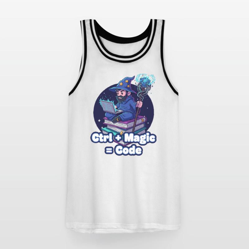 Assistant Ctrl Magic Code Maillot de basket Homme