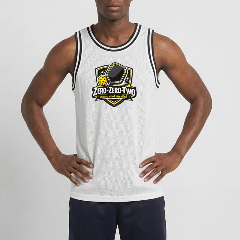 Conception de la victoire Zero-Zero-Zero-Two Maillot de basket Homme