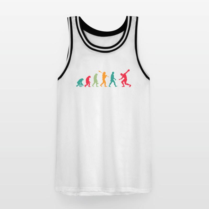 Diskuswerfen Diskuswerfer Evolution Diskus Männer Basketball-Trikot