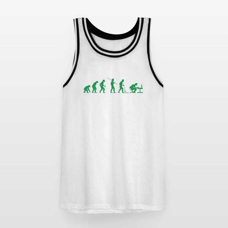 Programmer Evolution Computer Scientist Developer Men's Basketball Jersey