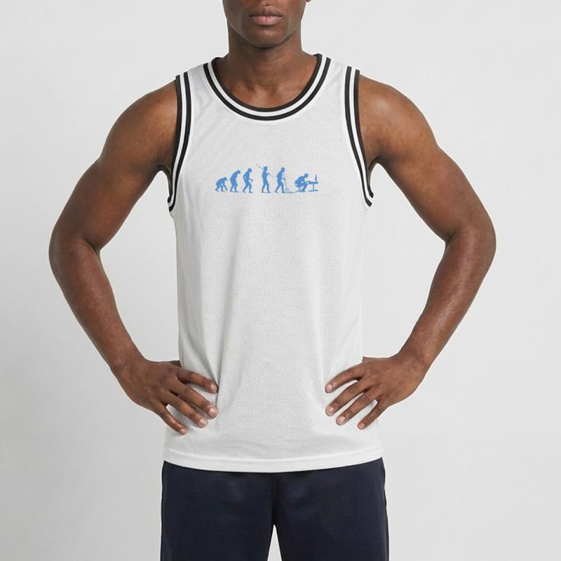 Programmer Evolution Computer Scientist Developer Men's Basketball Jersey