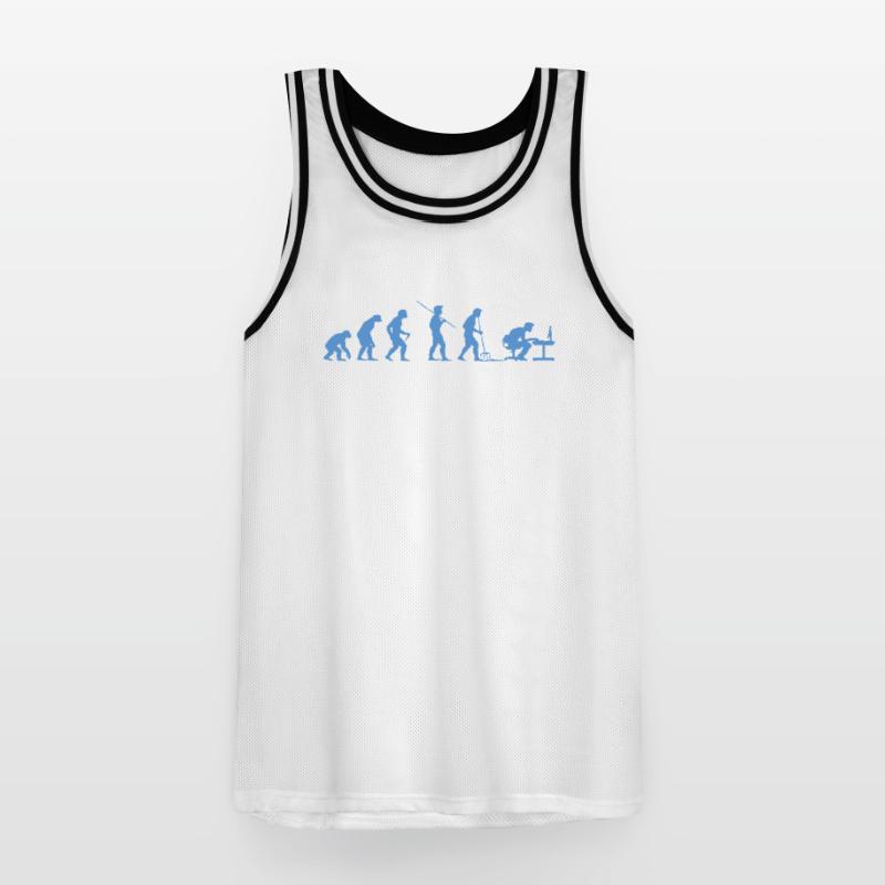 Programmer Evolution Computer Scientist Developer Men's Basketball Jersey