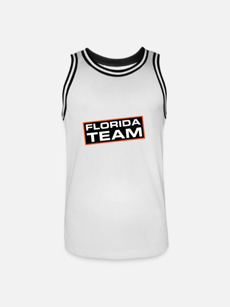 Florida Team - Men's Basketball Jersey - white/black