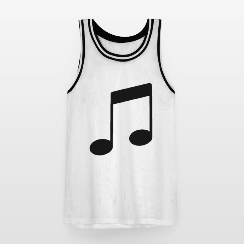note_icon Männer Basketball-Trikot