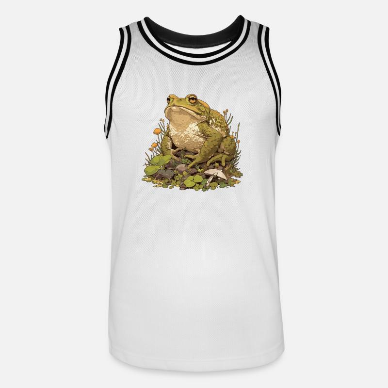 Toad Toads Toad - Men's Basketball Jersey - white/black