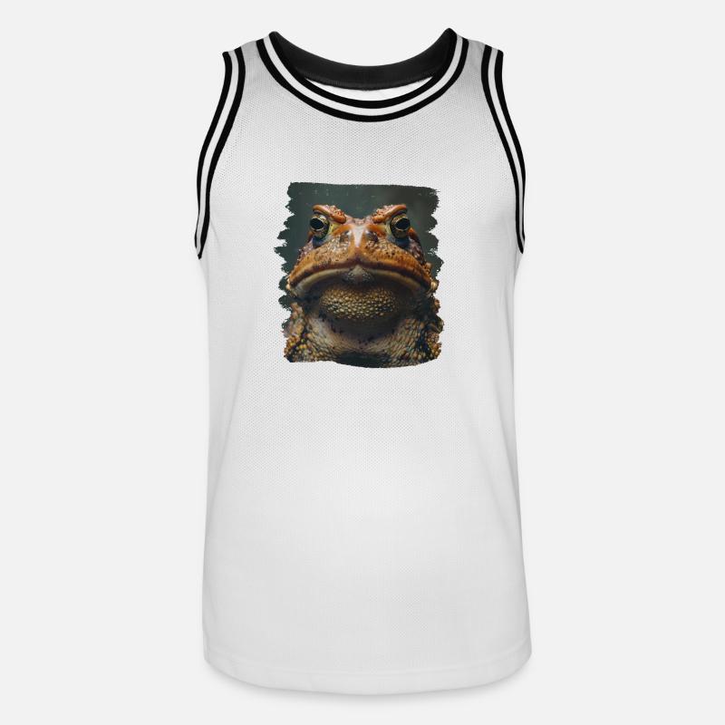 Toad Toads Toad - Men's Basketball Jersey - white/black