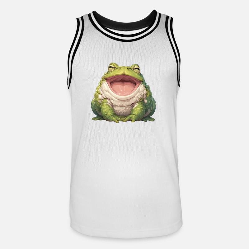 Toad Toads Toad - Men's Basketball Jersey - white/black