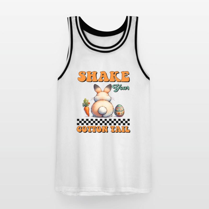 Easter Easter Bunny Easter Eve Easter Sunday Easter Egg Spring Men's Basketball Jersey