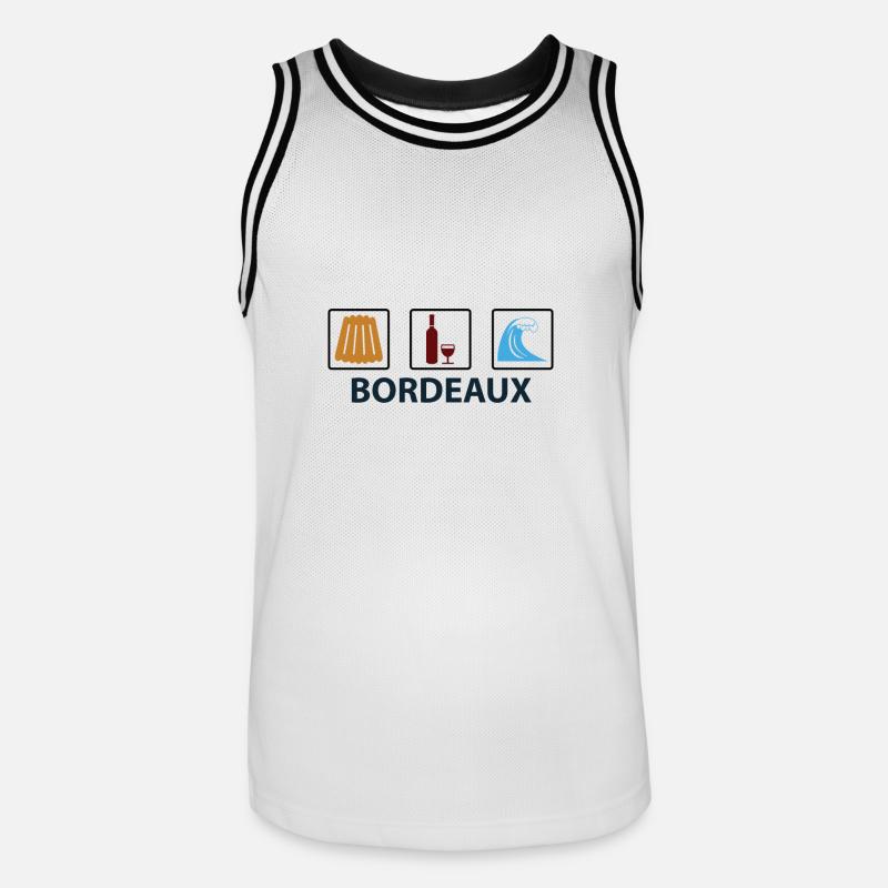 4E38A3C7 7F51 4AE2 8DB2 D392A13B913A - Männer Basketball-Trikot - Weiß/Schwarz