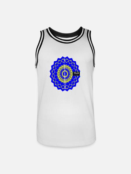 Paralleluniversum Kapitel 1 721 - Männer Basketball-Trikot - Weiß/Schwarz
